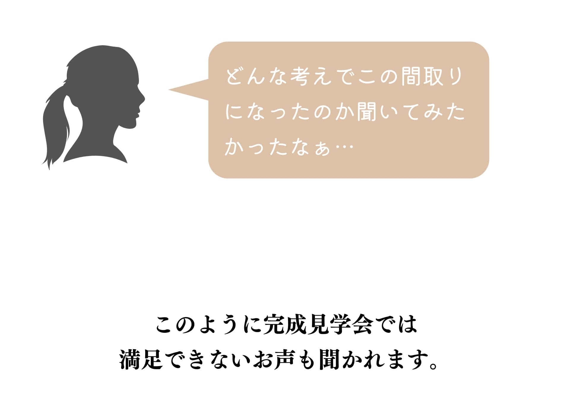 不満の声