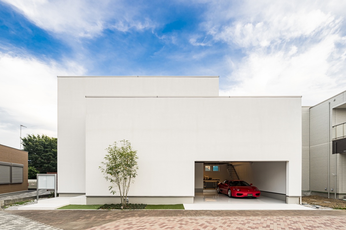 s-classの外観昼景