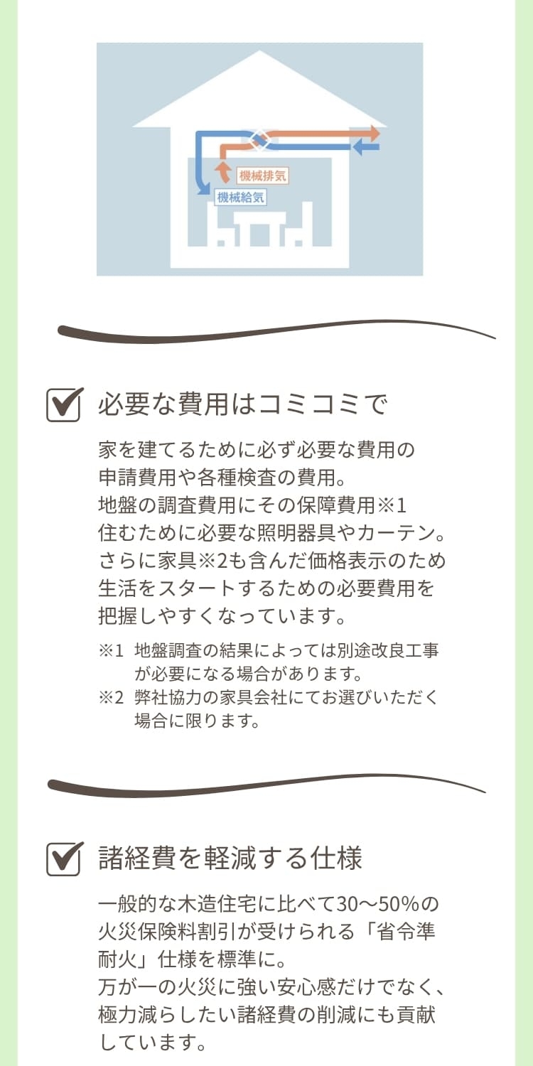 費用はコミコミ