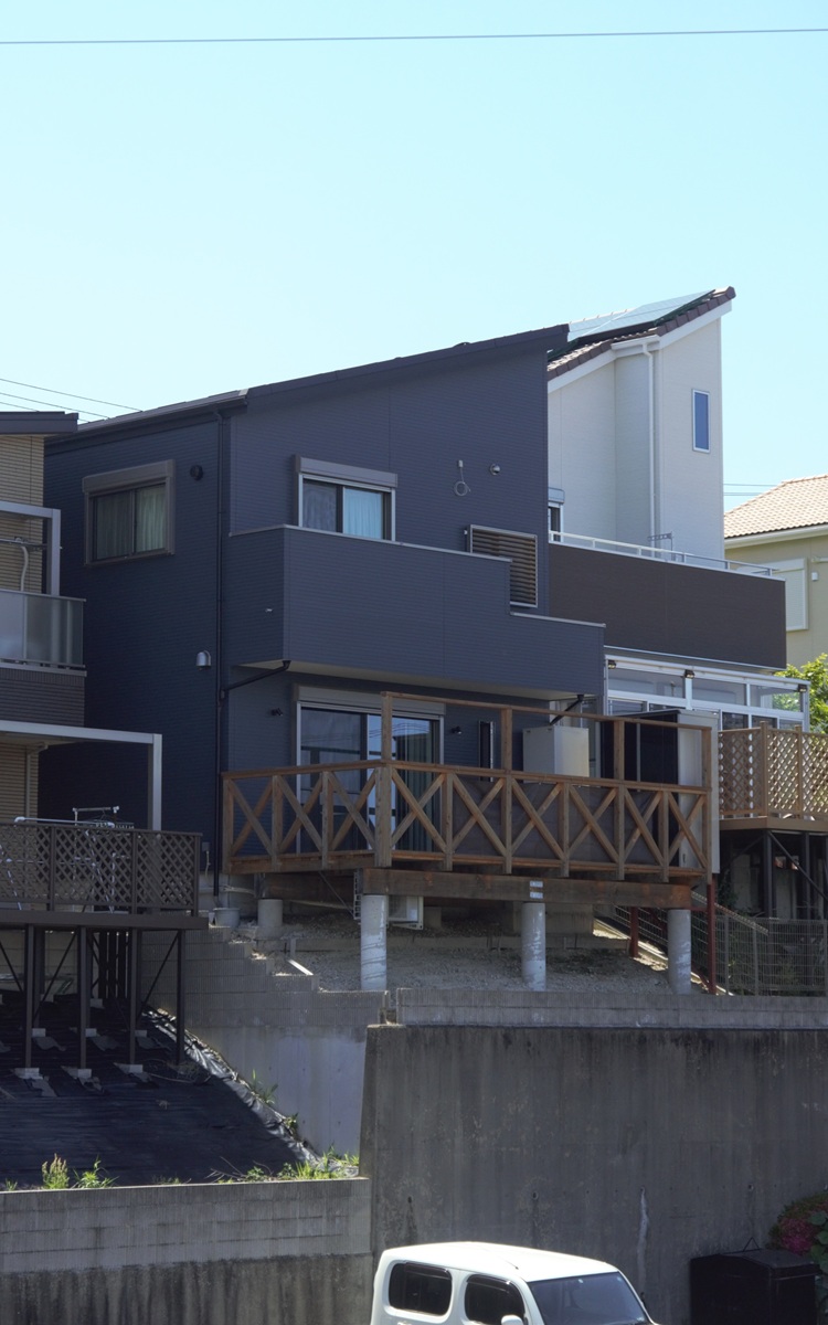 高低差を活かした住まい